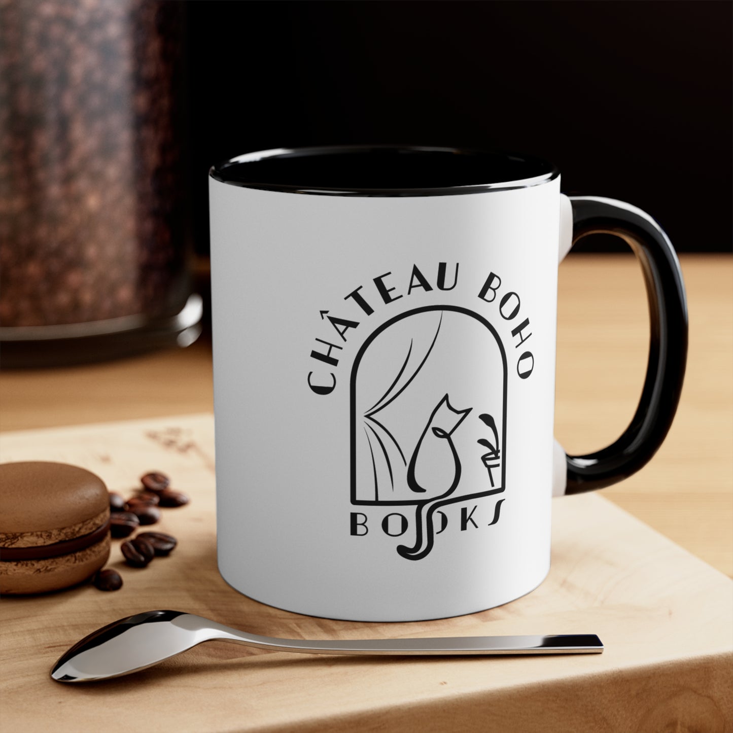 Château Boho Books Accent Mug