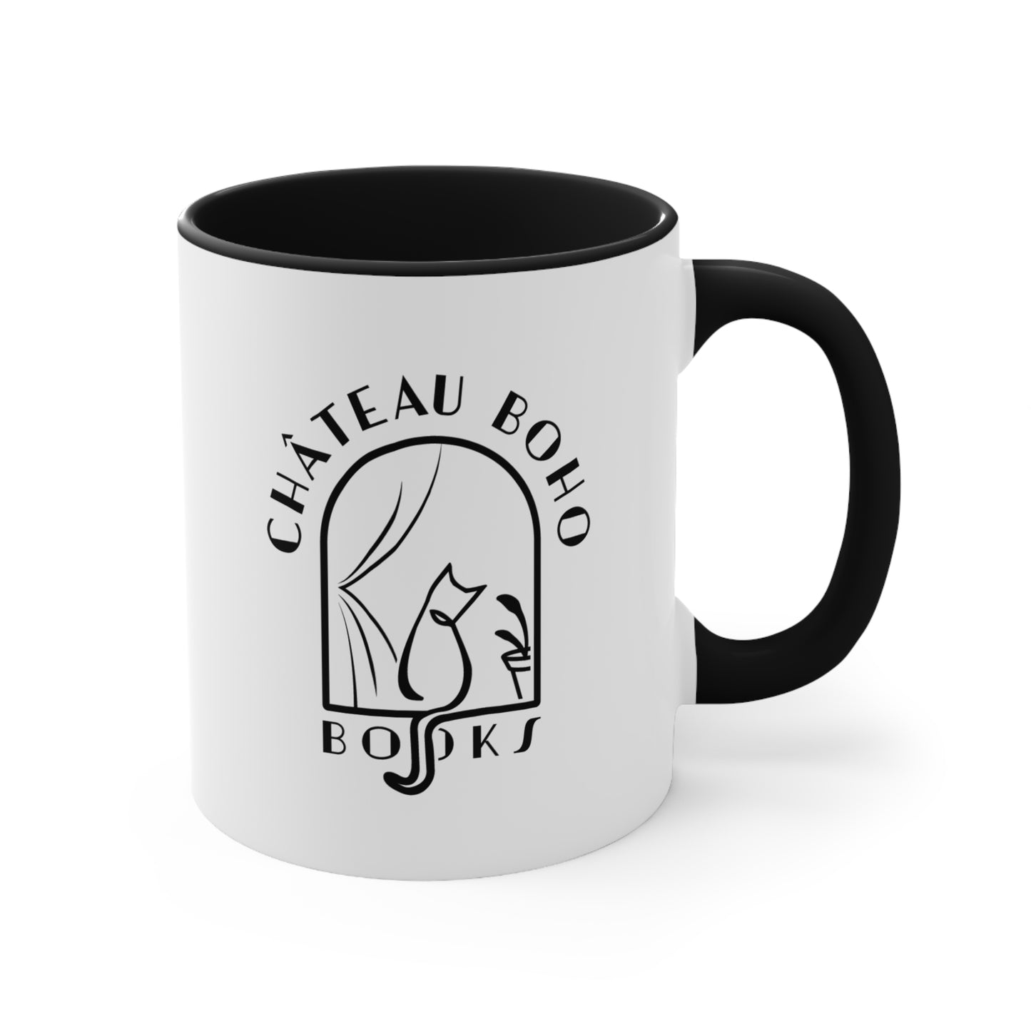 Château Boho Books Accent Mug
