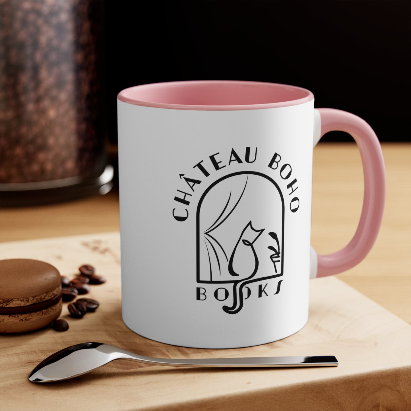 Château Boho Books Accent Mug