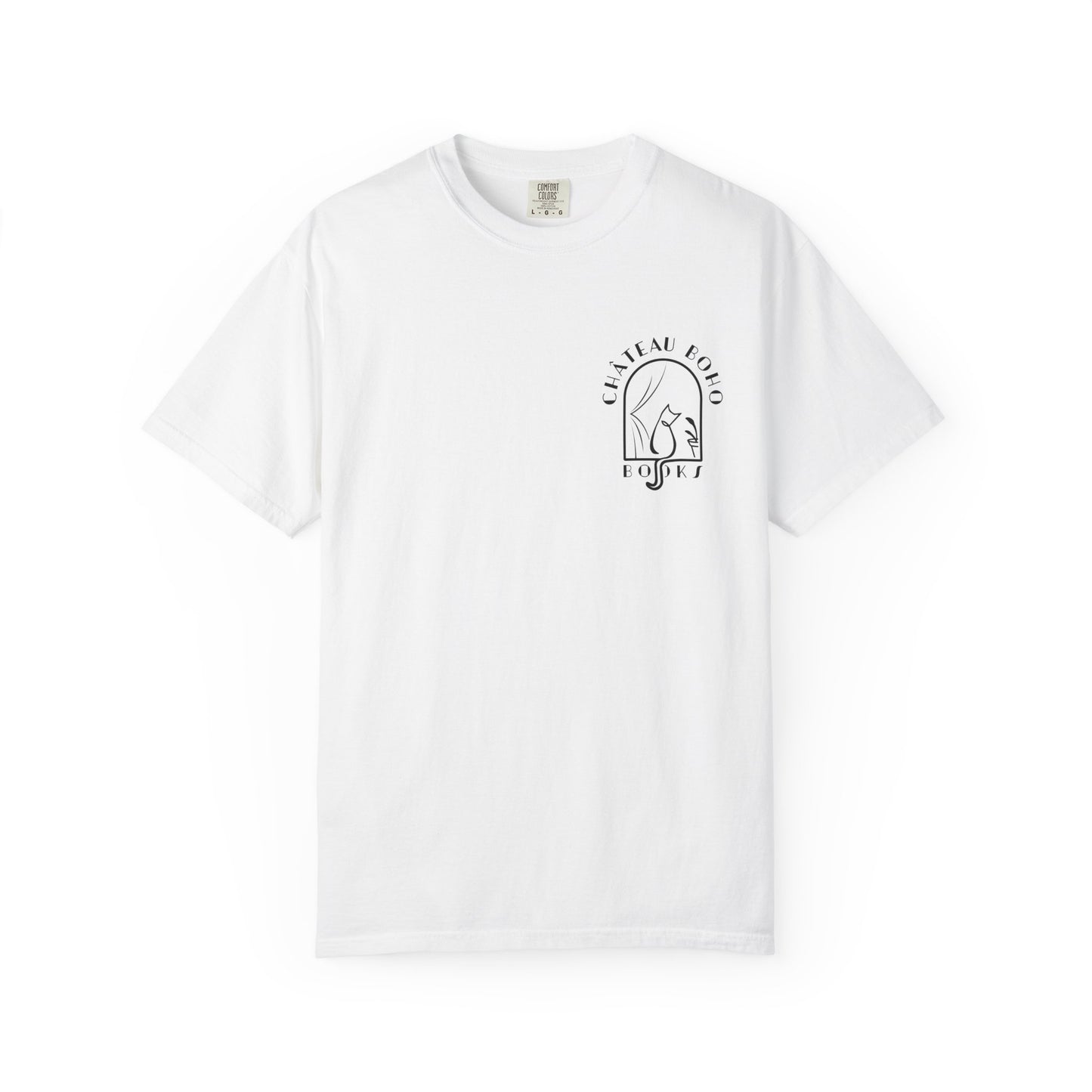 Château Boho Books Unisex Garment-Dyed T-shirt